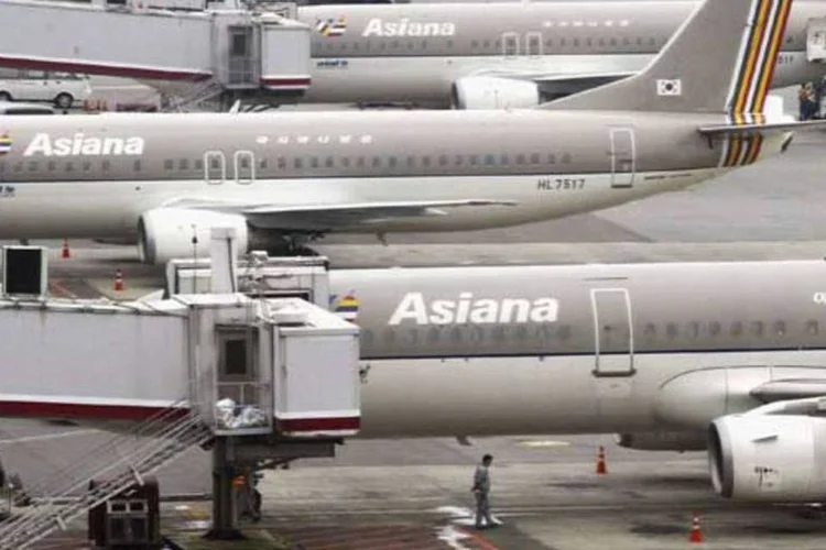 Aviões da Asiana Airlines: plano para modernizar e ampliar sua frota (Chung Sung-Jun/Getty Images)