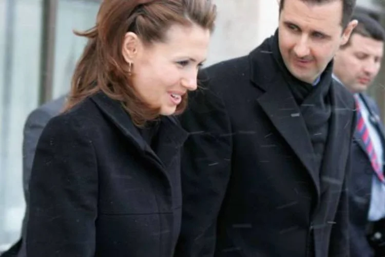 Asma Al-Assad ocupou as manchetes da imprensa internacional depois que e-mails interceptados revelaram seu apoio incondicional à repressão do marido (Salah Malkawi/Getty Images)