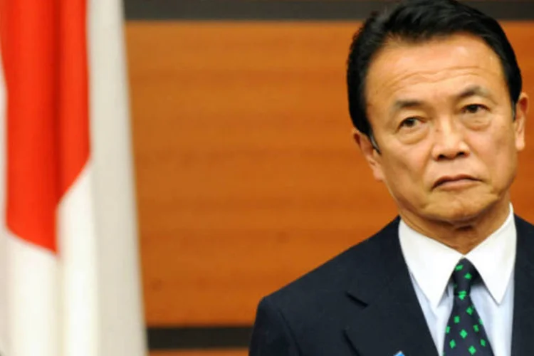 
	O ministro das Finan&ccedil;as do Jap&atilde;o, Taro Aso: ele disse que ainda ir&aacute; determinar exatamente o que aconteceu com a plataforma de negocia&ccedil;&atilde;o
 (Kennedy Brown/ Bloomberg)
