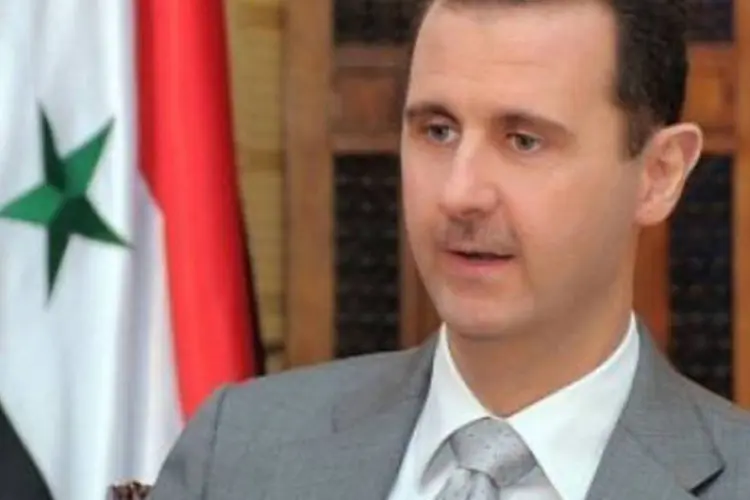 Bashar al-Assad: presidente sírio quer combater terroristas que atuam no país (AFP)