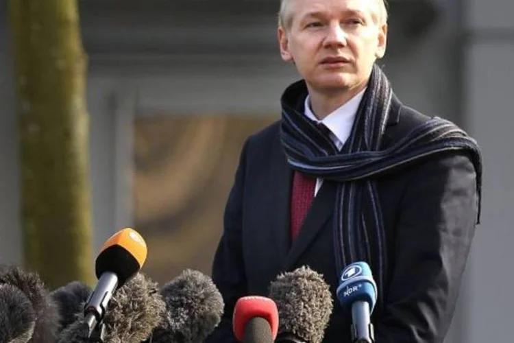 Julian Assange: almoço com o criador do WikiLeaks (Getty Images)