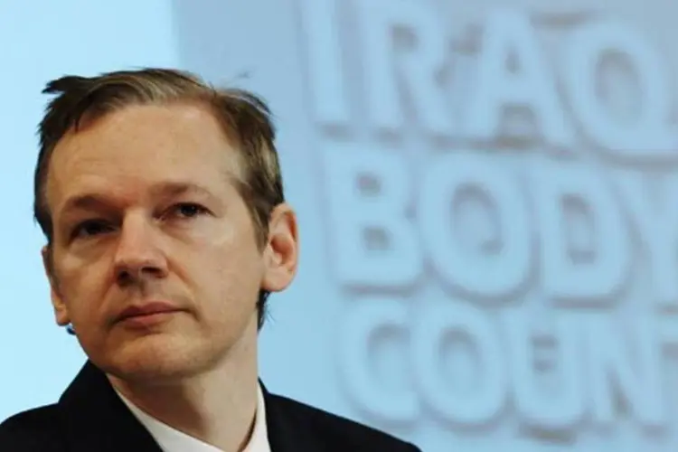 O fundador do WikiLeaks, Julian Assange: liberdade condicional pode ser anulada (Dan Kitwood/Getty Images)