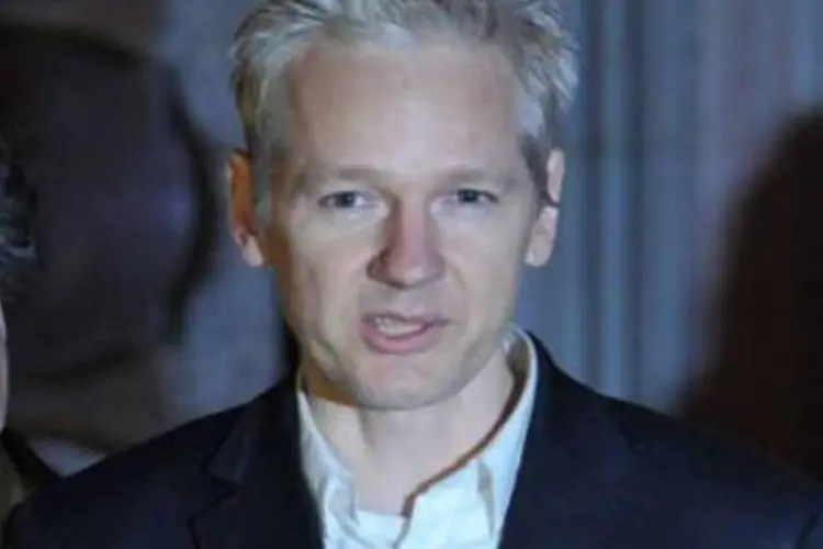 Assange, fundador do WikiLeaks: DreamWorks também comprou direitos de outro livro (Leon Neal/AFP)