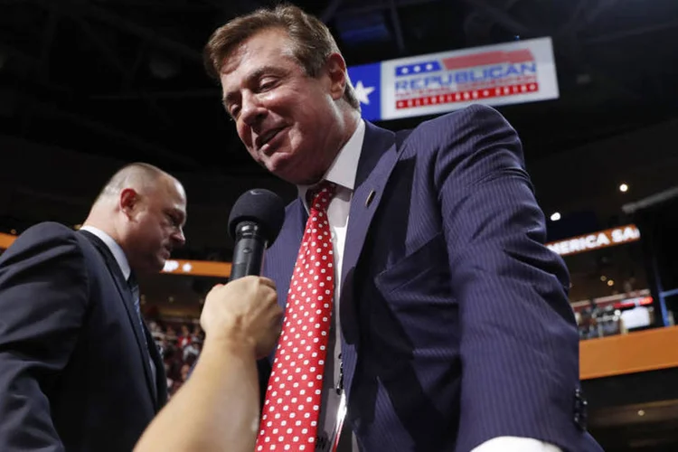 Paul Manafort: o ex-chefe de campanha está no centro da investigação do FBI e o Departamento de Justiça (Jonathan Ernst/Reuters)