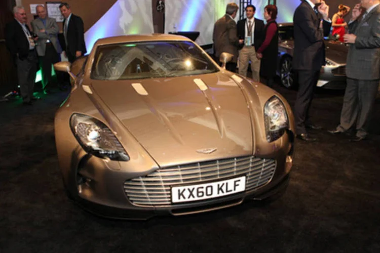 Aston Martin One-77 no Salão de Detroit (Divulgação/NAIAS)