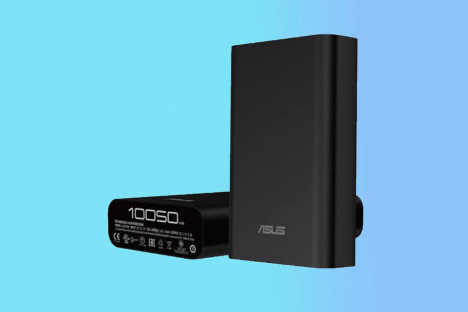 Bateria portátil Asus ZenPower dá três recargas no iPhone