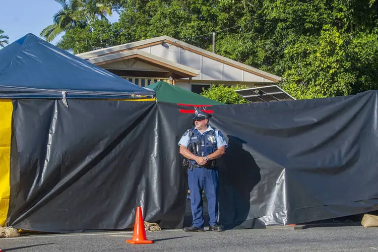 Local onde crianças foram mortas na Austrália: Thaiday foi acusada de oito assassinatos, por conta das mortes das crianças que tinham entre 2 e 14 anos (Stringer/Reuters)