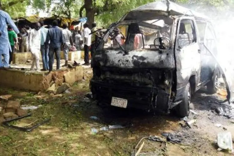 
	Boko Haram: Conselho de Seguran&ccedil;a da ONU expressou preocupa&ccedil;&atilde;o com v&iacute;nculos entre o grupo e o Estado Isl&acirc;mico
 (Aminu Abubakar/AFP)