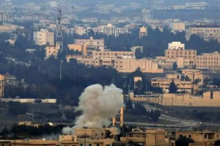 Síria afirma ter derrubado um drone israelense. Exército de Israel não confirma a informação (Jalaa Marey/AFP)