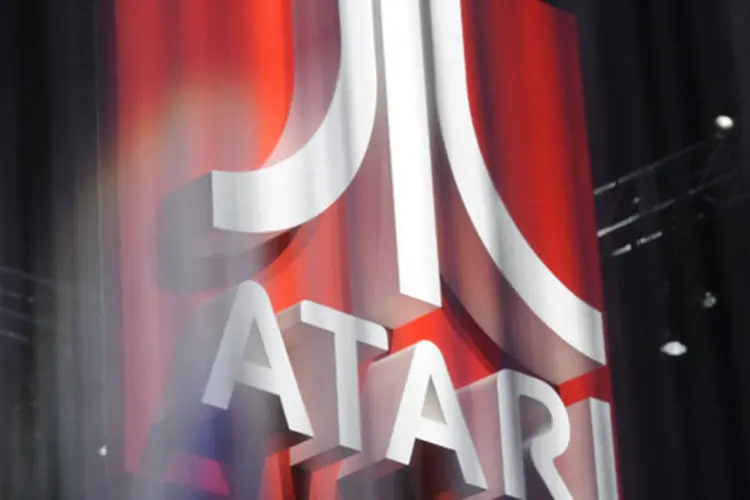 
	Atari na feira E3 de 2012: companhia afirmou que decidiu pela concordata para se proteger de credores diante do vencimento de sua linha de cr&eacute;dito junto &agrave; BlueBay
 (Phil McCarten/Reuters)