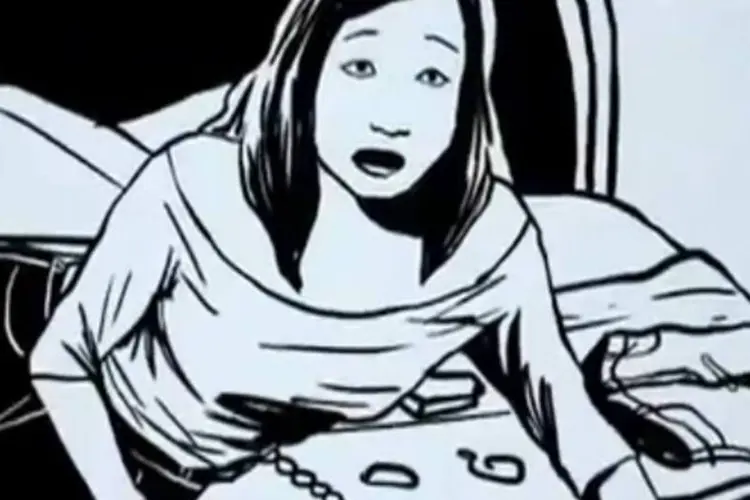 Até que a morte nos Separe utiliza animações “noir”, no estilo de quadrinhos policiais e de suspense (Reprodução)