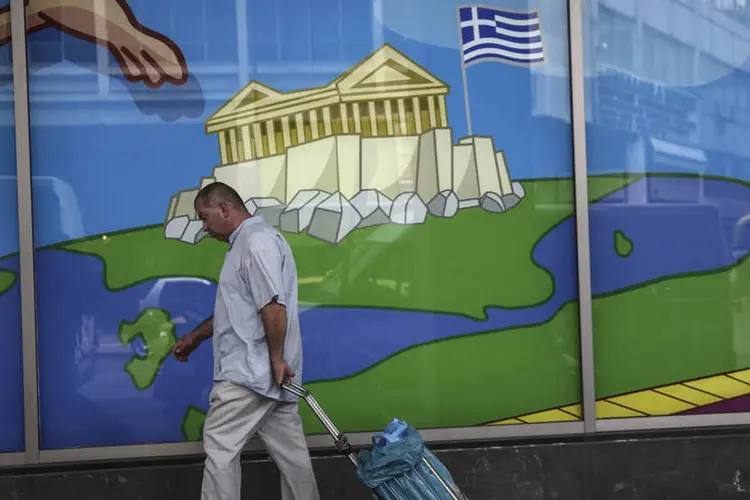 Grécia: o país registra o maior número de desempregados dos 19 países do euro, com 23,1% (Yorgos Karahalis/Bloomberg)