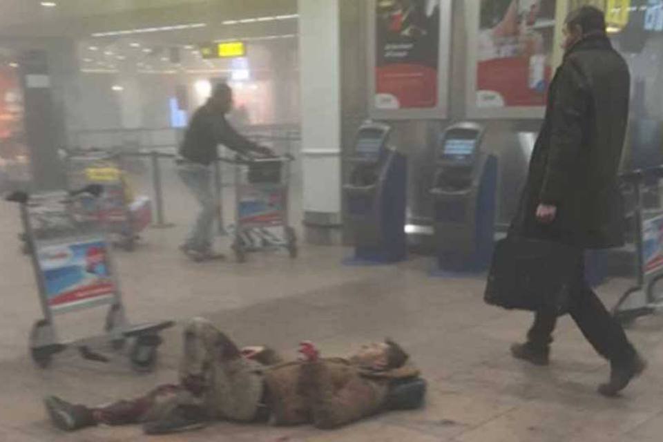 Testemunhas contam sobre pânico após explosões em Bruxelas
