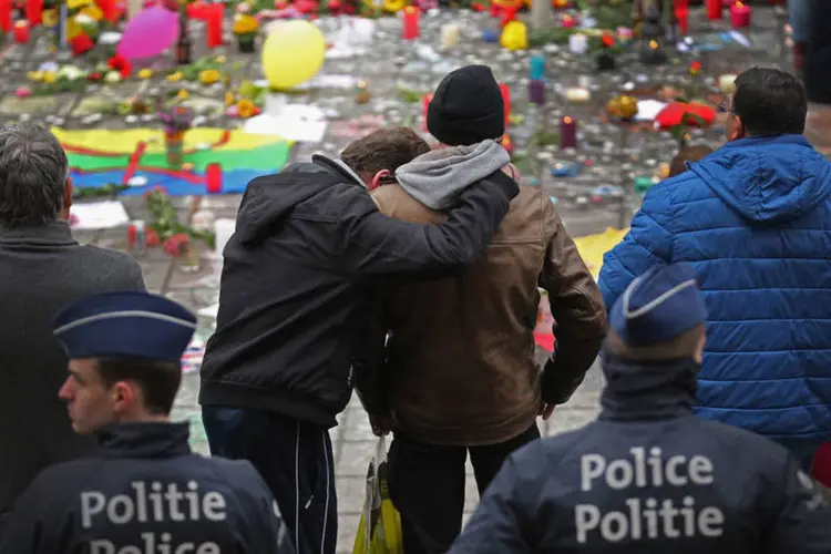 
	Bruxelas: a ocupa&ccedil;&atilde;o dos hot&eacute;is de Bruxelas j&aacute; hav&iacute;a ca&iacute;do em novembro durante os dias de alerta m&aacute;ximo por risco de atentado terrorista
 (Christopher Furlong / Getty Images)