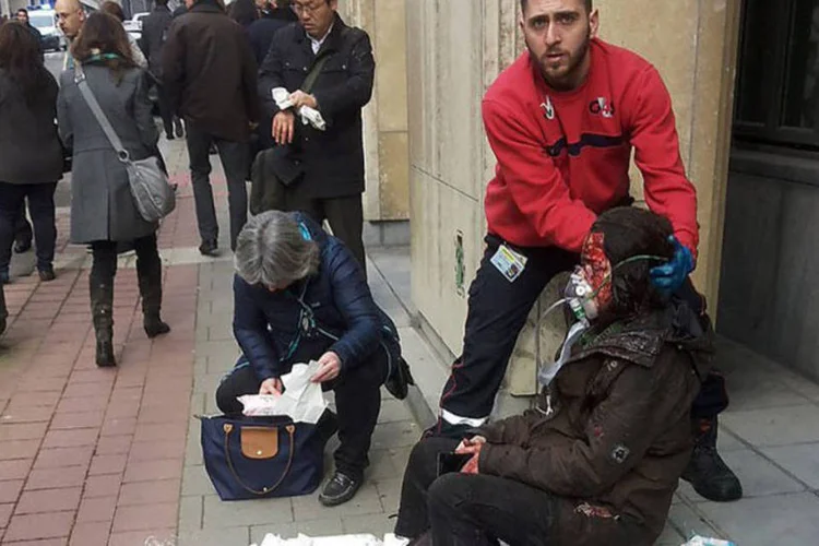 
	Atentado em Bruxelas: os irm&atilde;os El Bakraoui j&aacute; eram conhecidos da pol&iacute;cia por assaltos a m&atilde;o armada
 (Michael Villa / AFP)