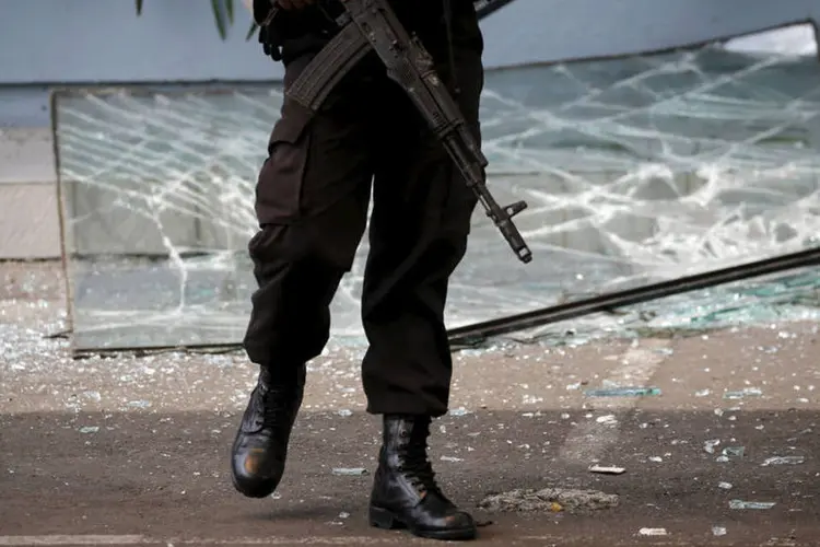 Polícia: as detenções são uma medida rotineira para pessoas procedentes de áreas em conflito (Beawiharta / Reuters)