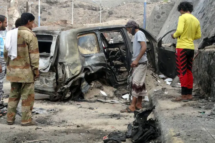 
	I&ecirc;men: em 6 de dezembro o governador anterior, Jaafar Mohammed Saad, morreu em um atentado com carro-bomba em &Aacute;den
 (Nasser Awad / Reuters)