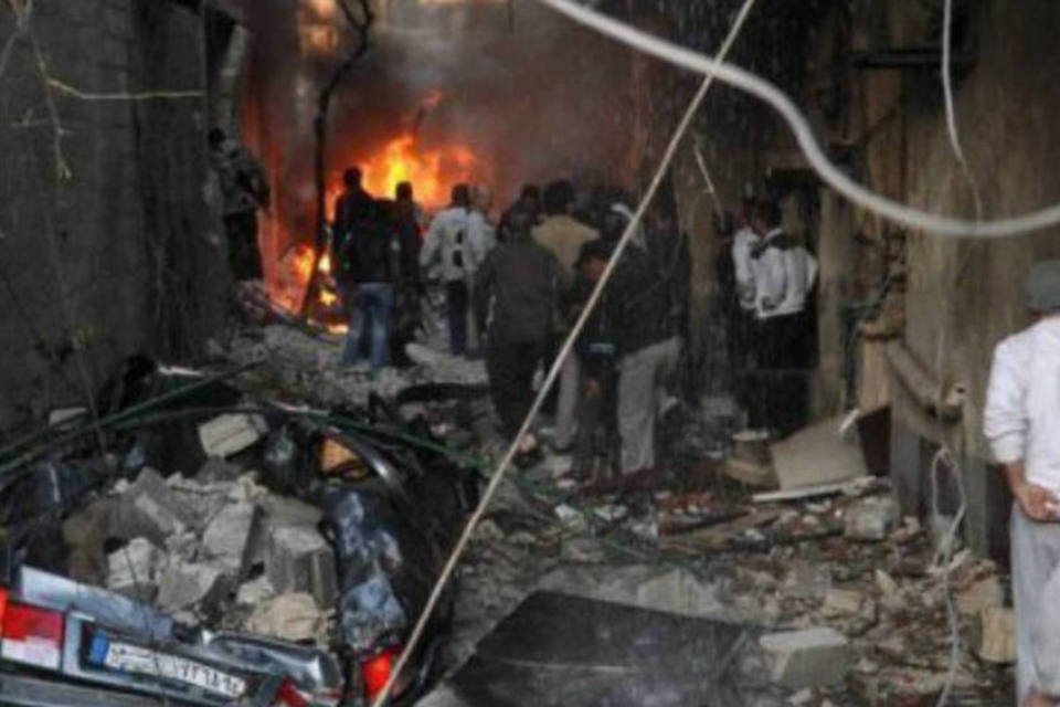 Atentados matam 29 perto de Damasco
