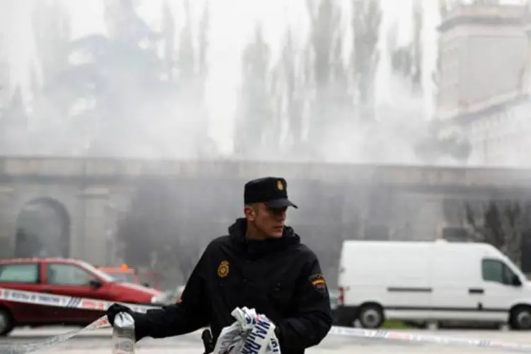 Atentado do ETA em Navarra em outubro (Markel Redondo/Getty Images)