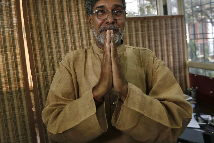 
	O ativista social Kailash Satyarthi, vencedor do Pr&ecirc;mio Nobel da Paz de 2014
 (Adnan Abidi/Reuters)