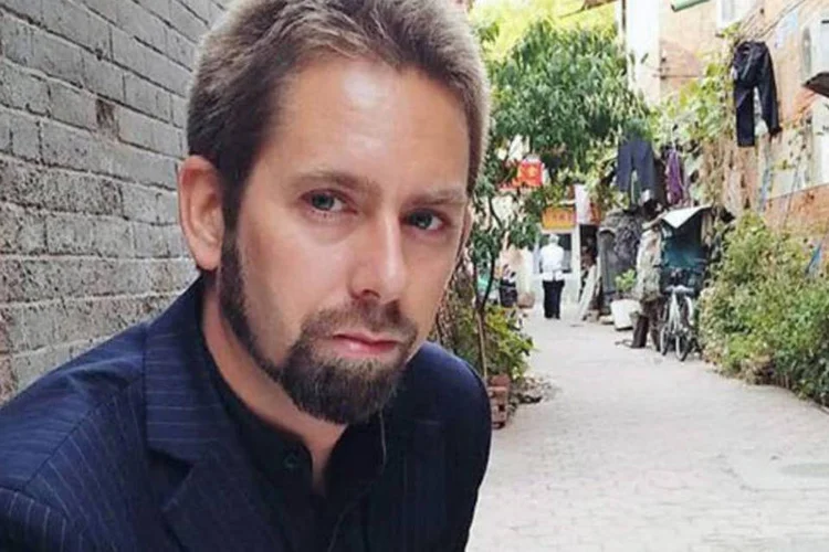 
	Ativista sueco Peter Dahlin: a Uni&atilde;o Europeia declarou estar &quot;profundamente perturbada&quot; com os v&aacute;rios casos como o de Dahlin
 (Chinese Urgent Action Working Group / AFP)