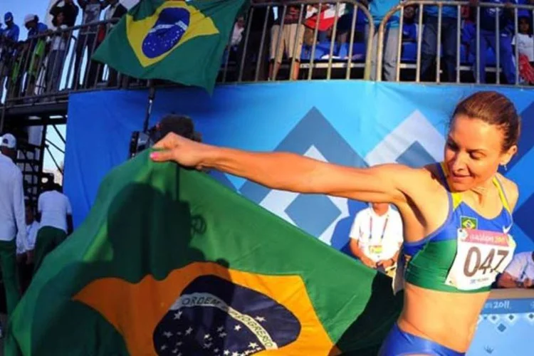 Maurren: ''Tenho a responsabilidade de carregar uma medalha olímpica, uma de ouro, e de tentar defender meu título da melhor maneira possível'' (Getty Images)