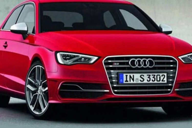 
	Audi S3 Sportback: O S3 pode ser encomendado com c&acirc;mbio manual de seis marchas ou a caixa automatizada de dupla embreagem S tronic
 (Audi/Divulgação)