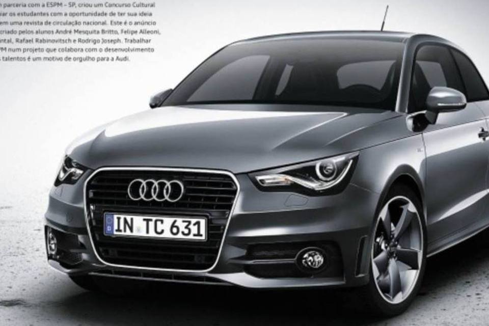 Audi elege peça publicitária vencedora do desafio A1