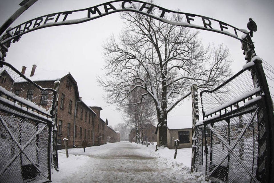 
	Auschwitz: &quot;O antigo campo nazista n&atilde;o &eacute; somente um museu, ele &eacute;, antes de tudo, um lugar de mem&oacute;ria&quot;
 (Joel Saget / AFP)