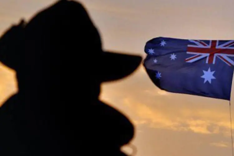 
	Bandeira da Austr&aacute;lia:&nbsp;Ag&ecirc;ncia de Intelig&ecirc;ncia Australiana&nbsp;compartilha as informa&ccedil;&otilde;es de espionagem com a NSA, disse especialista
 (Philippe Huguen/AFP)