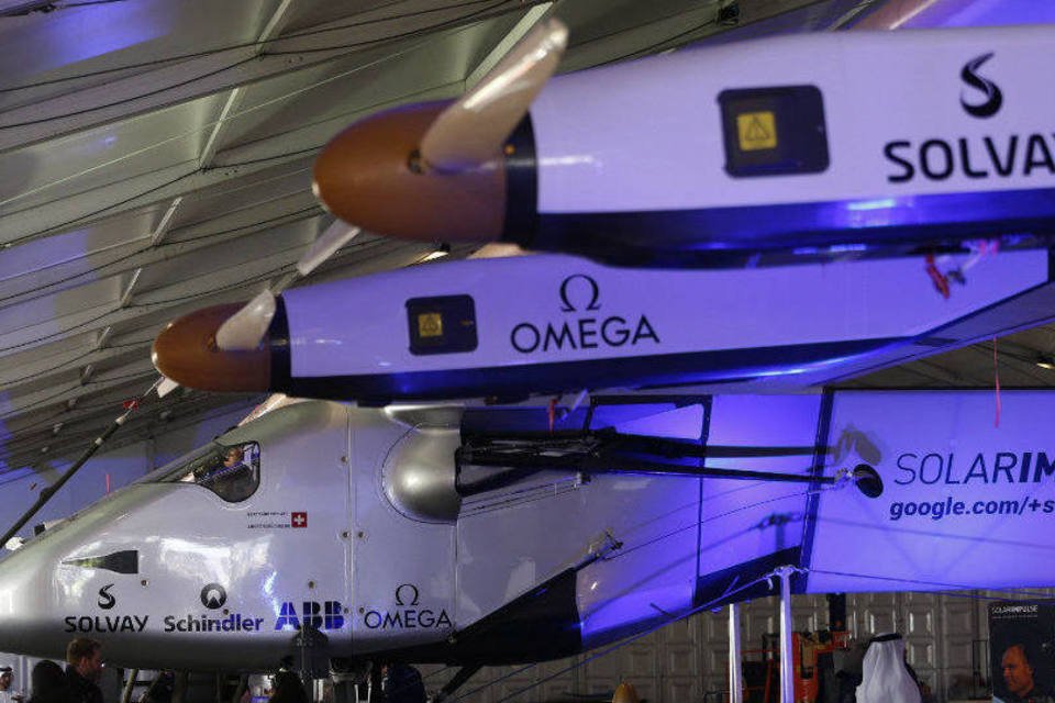 Avião Solar Impulse 2 dará volta ao mundo em 12 etapas
