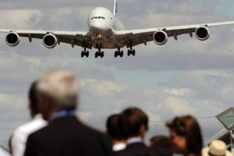 Avião da Airbus: vitória da empresa européia em mais um capítulo da disputa contra a Boeing (Ben Stansall/AGÊNCIA BRASIL)