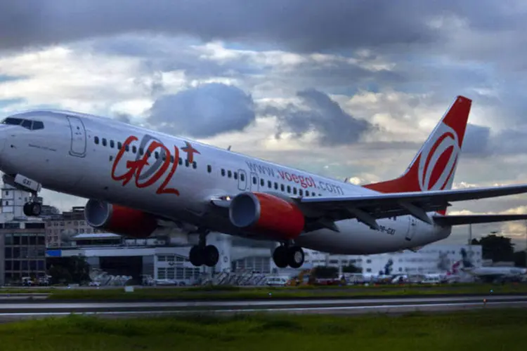 Gol: empresa revisou suas estimativas para o ano e agora espera recuo de 8% na oferta de lugares em voos (Dado Galdieri/Bloomberg)