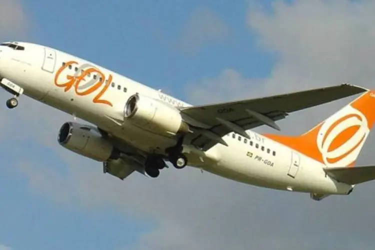 Avião da GOL: ação da empresa é a que mais pode sofrer caso mercado migre para empresas maiores (Divulgação/EXAME)