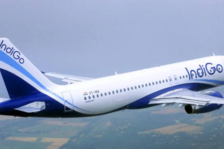 
	Airbus A320 da IndiGO: incidente ocorreu no mesmo dia em que um Boeing 777-200ER da Malaysia Airlines desapareceu dos radares sobre o Mar do Sul da China
 (Divulgação)