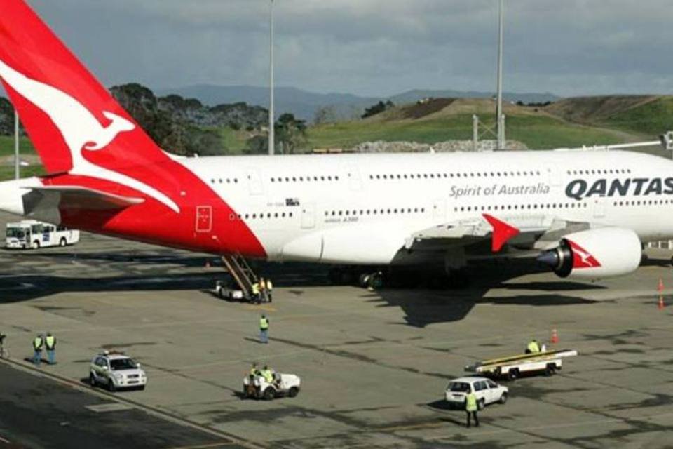 Qantas alerta para queda de 91% nos lucros