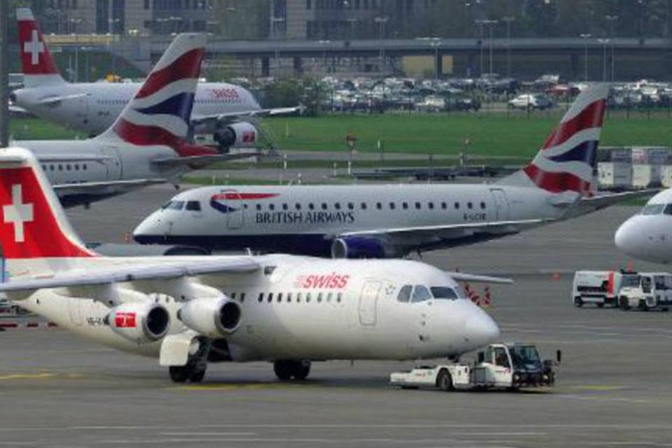 Parte do aeroporto de Zurique é fechada devido à ameaça