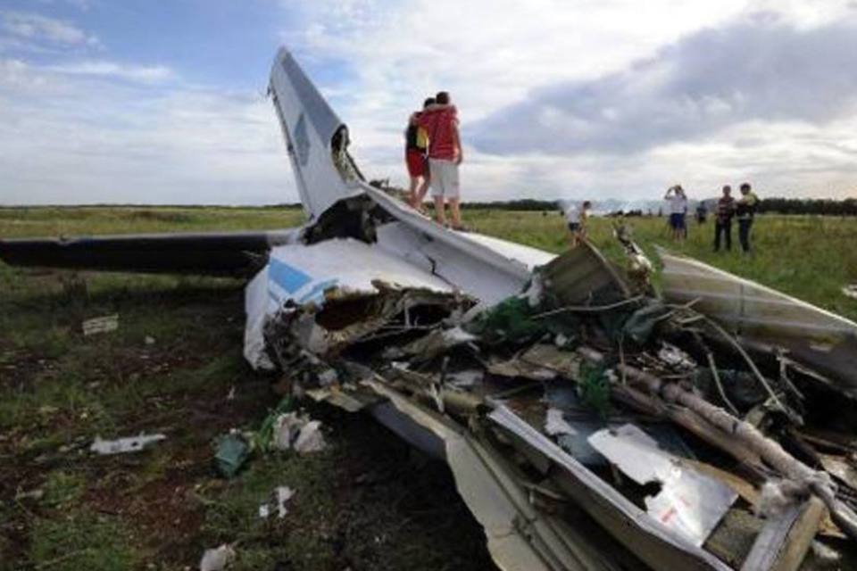 4 tripulantes de avião ucraniano derrubado são encontrados