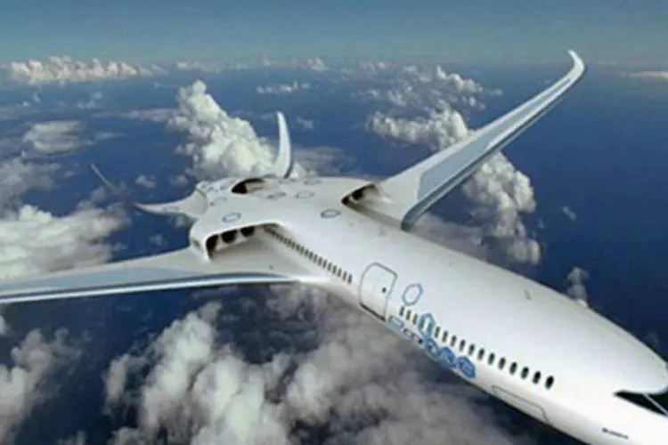 Projeto do avião elétrico E-Thrust (EADS)
