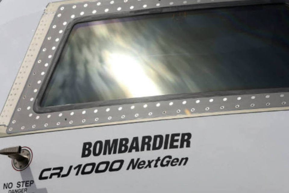 
	Bombardier: a linha CSeries, que j&aacute; custou milh&otilde;es de d&oacute;lares acima do or&ccedil;amento e est&aacute; anos atr&aacute;s do cronograma, est&aacute; h&aacute; mais de um ano sem receber novos pedidos
 (Chris Ratcliffe/Bloomberg)
