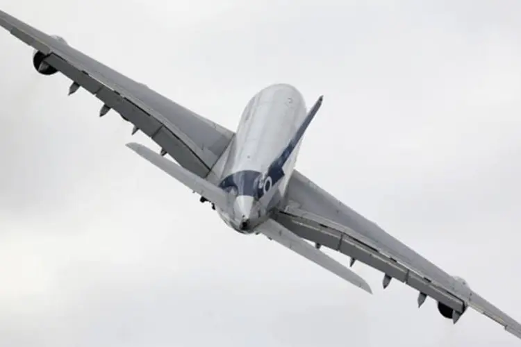 
	Avi&atilde;o da Airbus em Farnborough
 (Dan Kitwood/Getty Images)