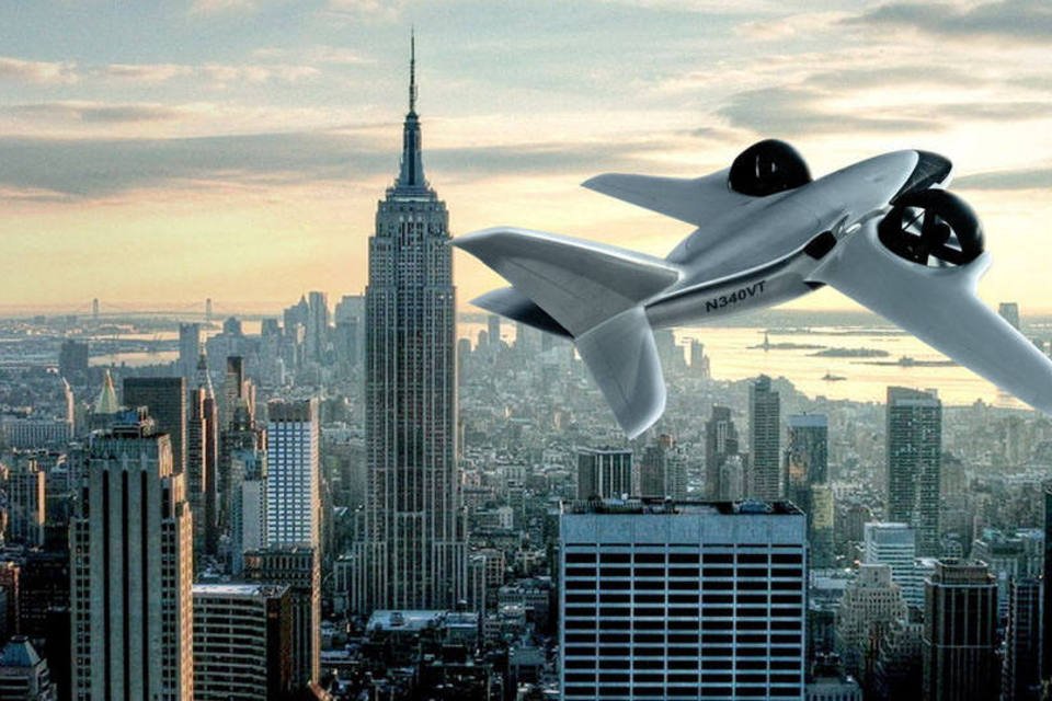 Conheça o avião do futuro que irá decolar na vertical