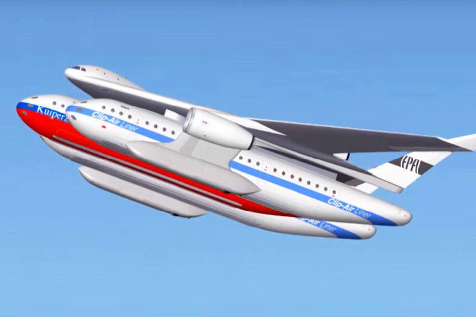 Este avião pode "se transformar" em trem em poucos minutos
