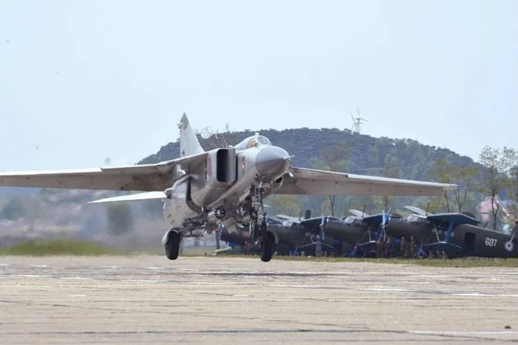 
	Aeronave da for&ccedil;a a&eacute;rea norte-coreana: Para especialistas, pa&iacute;s ainda est&aacute; longe de aperfei&ccedil;oar sua tecnologia nuclear
 (REUTERS/KCNA)