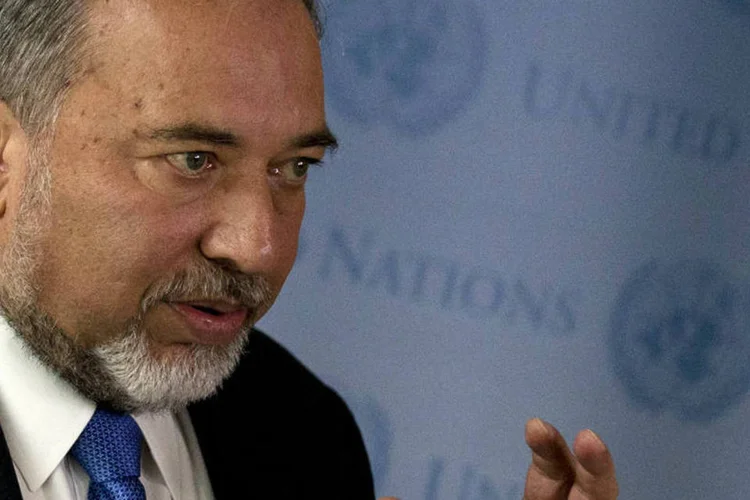 
	Avigdor Lieberman, ministro de Rela&ccedil;&otilde;es Exteriores de Israel
 (Brendan McDermid/Reuters)