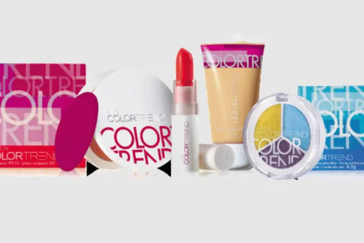 A marca colocará no local 40 tipos de esmaltes e maquiagens da linha Color Trend para experimentação (Divulgação)