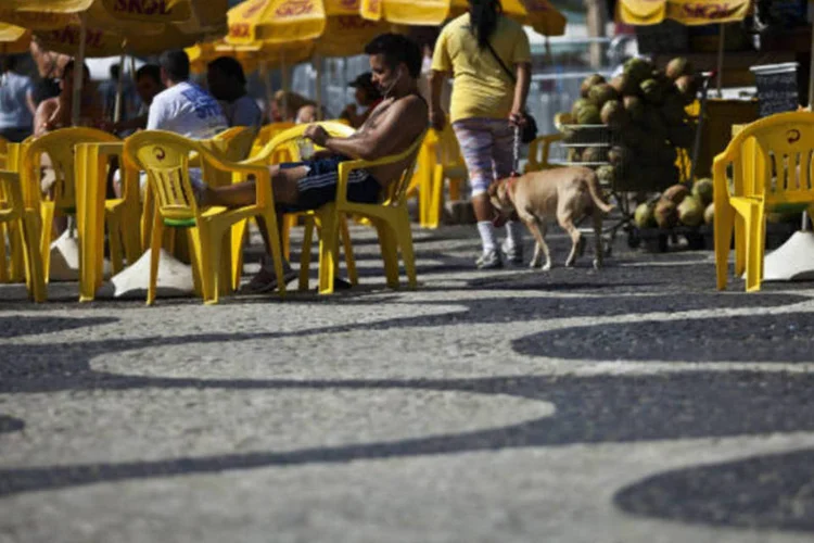 
	Cal&ccedil;ad&atilde;o do Rio de Janeiro: neste ano, o Brasil tem 201,03 milh&otilde;es, ou seja, 1,79 milh&atilde;o a mais do que no ano passado (199,24 milh&otilde;es)
 (Dado Galdieri / Bloomberg)