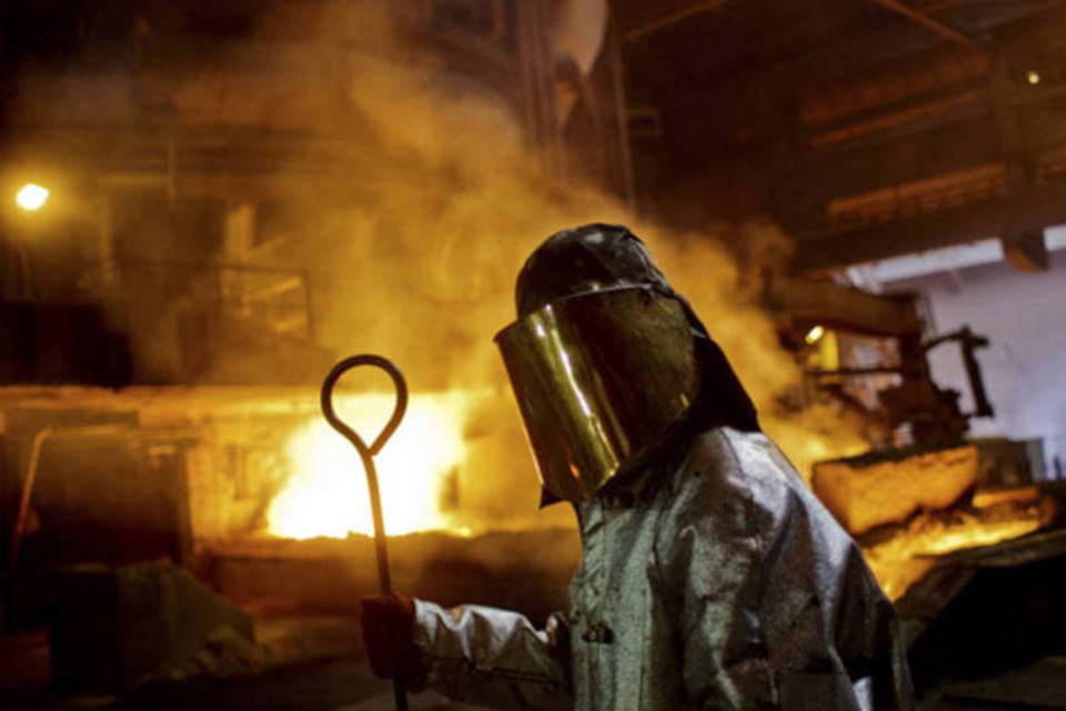 Venda de produtos siderúrgicos deve crescer 4,4% em 2014