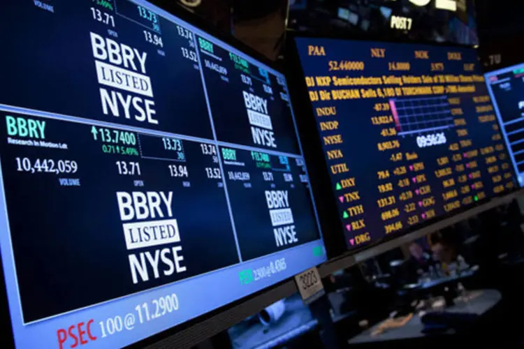 
	NYSE: durante a sess&atilde;o, indicadores chegaram a registrar alta, assim como os pre&ccedil;os do petr&oacute;leo
 (Jin Lee/Bloomberg)