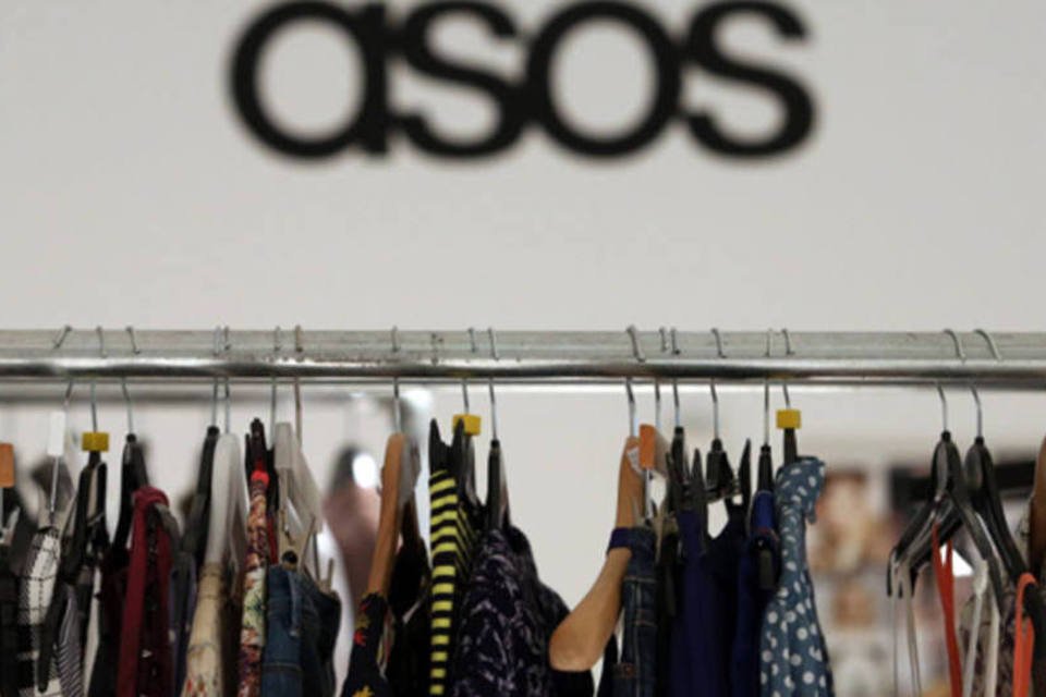Varejista de moda ASOS recupera vendas nos EUA e Europa